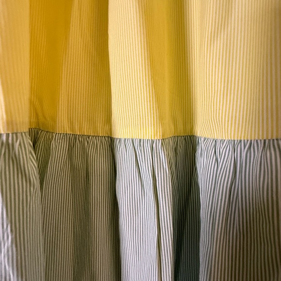 &Merci Pastel Tiered Maxi Dress Size Large Smocked Cottagecore Summer - Picture 9 of 9